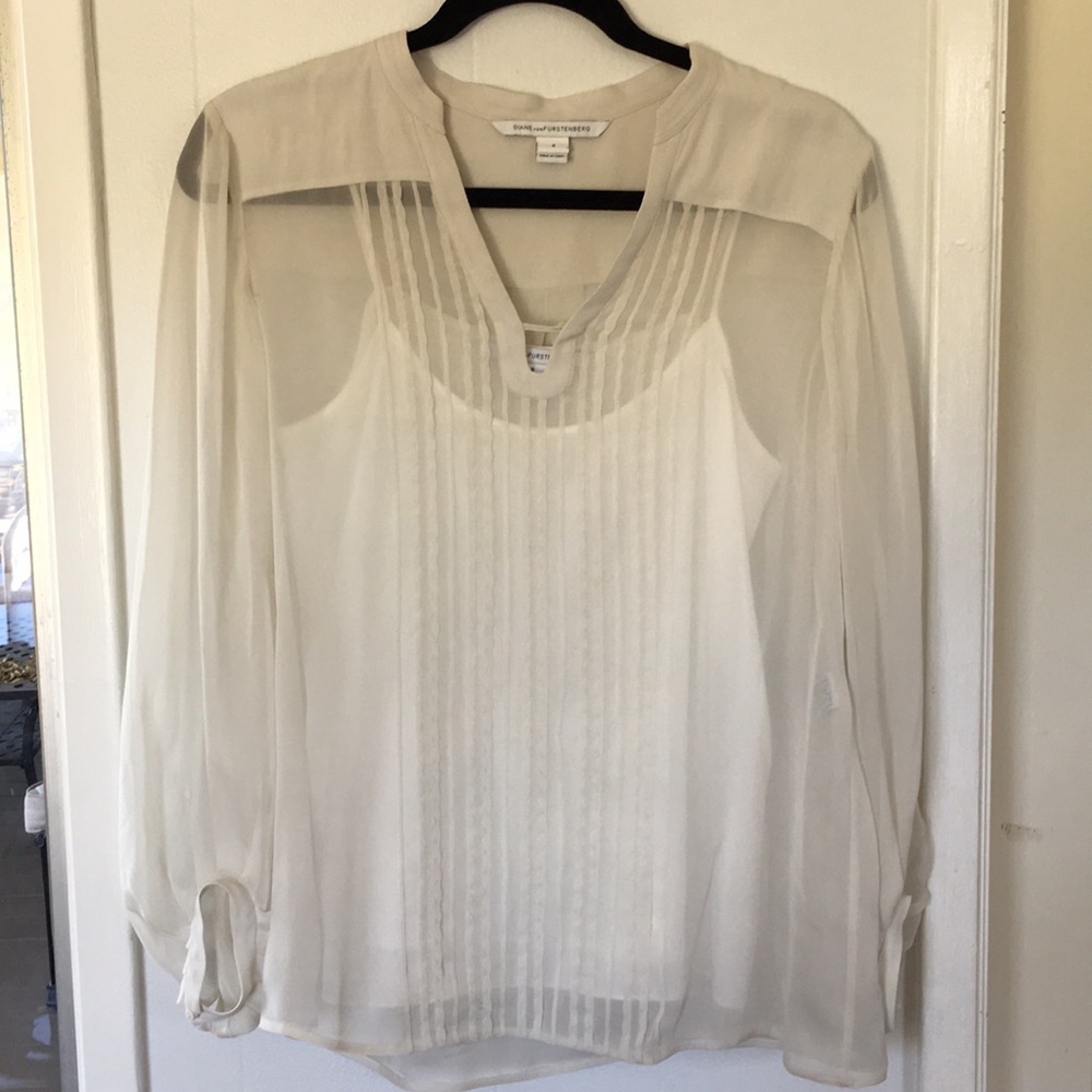 White dressy blouse